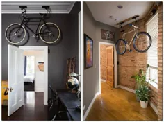 Креативные способы хранения велосипеда در خانه