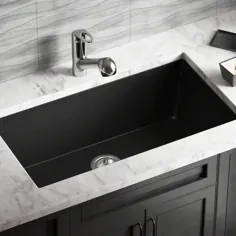 سینک ظرفشویی آشپزخانه تک ظرف کاسه ای MR 32.63 در x 18.38 اینچ Lowes.com