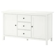 میز کناری HEMNES ، لکه سفید ، 61 3 / 4x34 5/8 "- IKEA