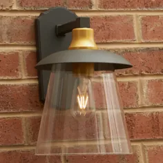 Aspen Outdoor Wall Sconce - مخروطی