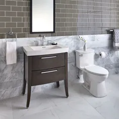 دستشویی حمام 30 اینچ استاندارد آمریکایی برای سینک ظرفشویی ها |  استاندارد آمریكایی