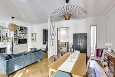 Appartement Paris 16: un 120 m2 haussmannien devient cocon familial