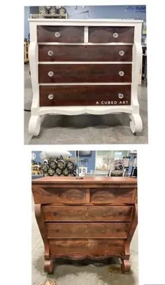 قبل و بعد از Empire Dresser