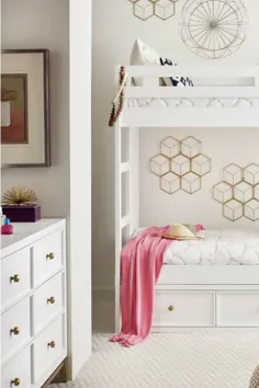 طراحی اتاق خواب کودکان و نوجوانان مدرن قرن میانه توسط Wayfair