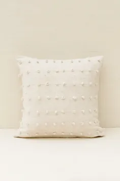 Loops Pillow - کرم