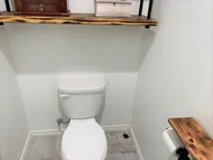 نگهدارنده دوتایی کاغذ توالت دو نگهدارنده رول tp قفسه های سوخته قفسه های چوب طبیعی مبلمان سفارشی ks