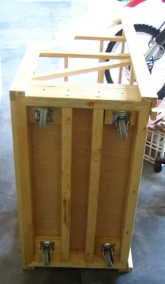 قفسه ذخیره سازی چوب قابل حمل