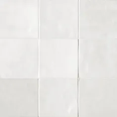 کاشی و سنگ Bedrosians - کاشی دیواری Cloe 5 "x 5" - سفید