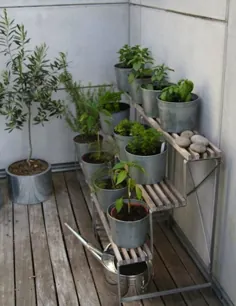 29 ایده برای طراحی بالکن - زیبایی بالکن با گیاهان