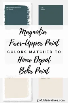 چگونه می توان رنگ های ثابت رنگ فوقانی را از Home Depot تهیه کرد