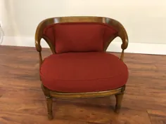 صندلی گاه به گاه Tomlinson Sophisticate Vintage توسط Vintagefurnitureetc از Modern به Vintage of Renton، WA |  اتاق زیر شیروانی