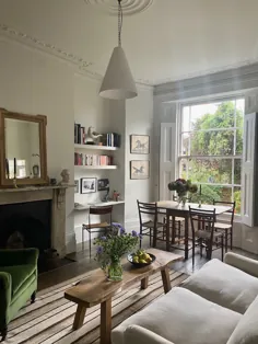 احترام به قدیمی ها: در یک آپارتمان کوچک در لندن ، عتیقه جات ، یافته های قدیمی و جذابیت بیشتر - Remodelista