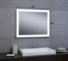 آینه غرور حمام روشن و مدرن Quillen