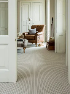 John Lewis & Partners Fresh Stripe 37oz Loop Carpet، Eclaire