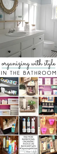 12 ایده برای سازماندهی در حمام