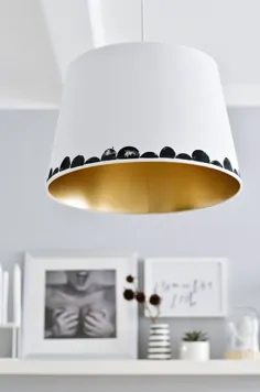 IKEA Hack |  JÄRA Lampenschirm - Sinnenrausch - Der kreative DIY Blog für Wohnsinnige und Selbermacher