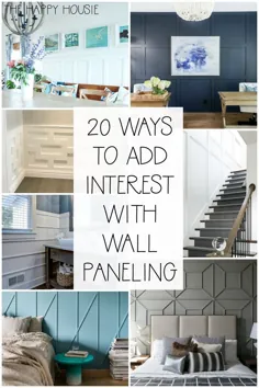 20 روش برای افزایش علاقه با پوشش دیوار |  مسکن مبارک