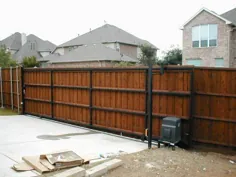 نصب دروازه فریسکو |  Driveway Electric Gates Frisco TX |  سولار گیتس