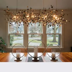 لوستر ترک Nordic ، لوستر LED مدرن ، چراغ آویز سقفی مدرن ، لوستر Nordic ، روشنایی برای اتاق نشیمن
