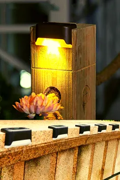 روشنایی بیرونی برای بازسازی منازل DIY ، روشنایی باغ ، روشنایی پاسیو ، نورپردازی عرشه ، لامپ ها