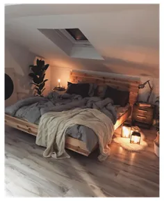 اتاق خواب دنج اسکاندیناوی
