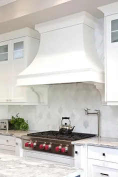 پیشخوان آشپزخانه کوارتزیت خاکستری و سفید - انتقالی - آشپزخانه