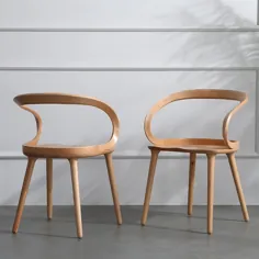 صندلی ناهار خوری مدرن راش صندلی غذاخوری روبان شکل