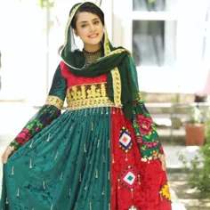 دختر افغان به سبک کوچی