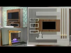 تلویزیون LCD WALL CABINET # ₹ توسط woodworkingidea