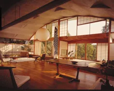 صاحب نفوذ ، معمار و مبلمان اثرگذار آمریکایی ژاپنی در قرن بیستم جورج ناکاشیما ، استودیوی Conoid استودیو ، بخشی از بنای برجسته تاریخی ملی در Bucks County ، پنسیلوانیا ثبت شده است [3362 × 2700]