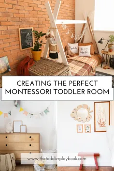 نکات ، ایده ها و الهامات اتاق کودک نو پا Montessori