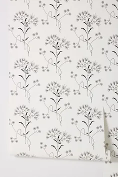 کاغذ دیواری گل وحشی مگنولیا