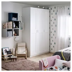 IKEA - GRIMO درب با لولا ، سفید