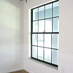 روش: رنگ آمیزی شیشه های پنجره سیاه - خاک اره 2 بخیه