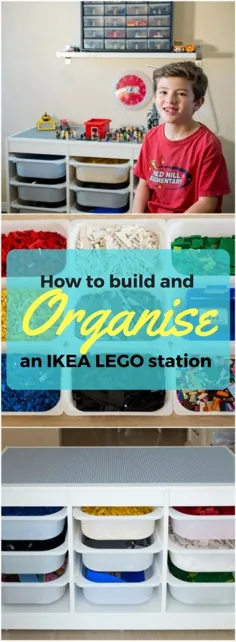 نحوه ذخیره و سازماندهی آجرهای LEGO 9000+ - IKEA Hackers