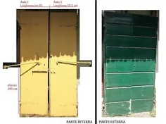 بازسازی درب عتیقه Porta Antica Legno Massello • 350،00 یورو