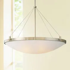George Kovacs Frosted Glass 34 1/2 "Wide pendant light - # 88249 | لامپ های Plus