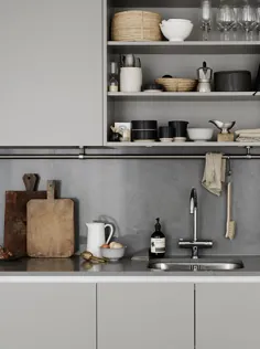 آشپزخانه روباز و سبک بسیار متنوع - طراحی COCO LAPINE