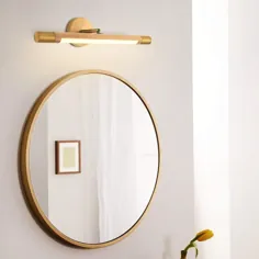 چراغ آینه LED Vanity Light Mirror LED چراغ آینه چراغ دیواری حمام یکپارچهسازی با سیستمعامل چراغ آینه ، چراغ آینه (سایز: 55 سانتی متر / 10 وات)
