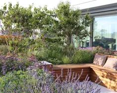 ایده های باغ بام - تراس خود را به یک پناهگاه کوچک باغبانی تبدیل کنید