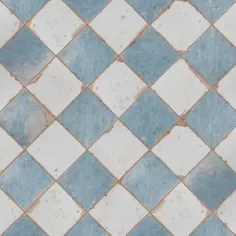 کاشی کف Merola Tile Artisan Damero Azul 13 اینچ. x 13 اینچ. کف سرامیک و کاشی دیواری (12.2 فوت مربع / مورد) -FPEARTDA - انبار خانه