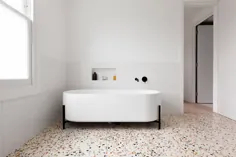 بهترین 60+ عکس و ایده طراحی کف حمام مدرن طبقه Terrazzo