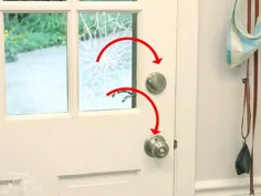 فیلم امنیتی را روی درب شیشه ای نصب کنید و از خانه خود محافظت کنید