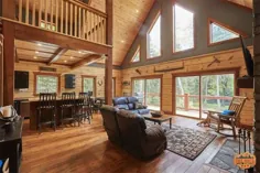 Aspen VIII Log Home Floor Plan توسط True North Log Homes