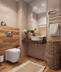 9 kleine Badezimmer، die du sehen solltest، bevor du deins renovierst |  احترام گذاشتن