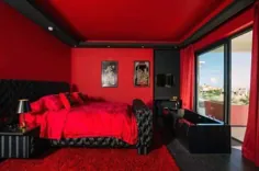 30 ایده برتر اتاق خواب قرمز - طرح های جسورانه