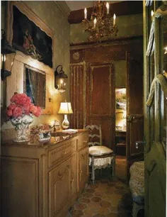 اتاقهای پودر فرانسوی Shabby Chic