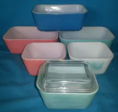 ظروف یخچال و فریزر پیرکس 7 پارچه 1.5 فنجانی 1.5 قطعه قطعه قطعه قطعه قطعه رنگی کره ای آبی رنگ