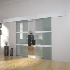 درهای کشویی شیشه ای تقسیم کننده اتاق