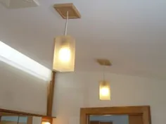 چراغ میز به لامپ سقفی - IKEA Hackers